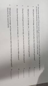 2 feet to cm = 60.96 cm 13 The Average Height Of Olympic Female Gymnasts Is Chegg Com