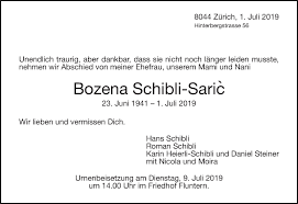 Daniel & ana 2009, michel franco. Traueranzeigen Von Bozena Schibli Saric Www Sich Erinnern Ch