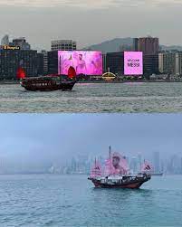 Lionel Messi llegó a Hong Kong para un nuevo compromiso del Inter Miami