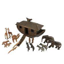 Drawer pulls are made to use on drawers of many sizes, but can also be turned lengthwise for use on a cabinet door, or even the door of an entertainment center. Hand Carved Wooden Noah S Ark With Animals