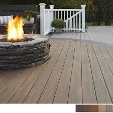 Capped pvc tends to be hit or miss when it comes to copying the natural look of wood. Timbertech Deck Boards Decking The Home Depot