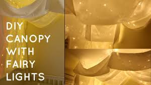 On the page we collected 10 photos on the topic: Diy Canopy With Fairy Lights Youtube