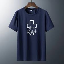 Maybe you would like to learn more about one of these? Cod Kaos Rohani He Is Risen Baju Rohani Kristen Kaos Polos Pria Navy Blue S Lazada Indonesia