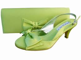 Lime Green Satin Clutch Bag Evening Shoes Mint Green Shoes Women Shoes