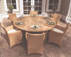 Teak outdoor garden tables dining side coffee, teak closeouts has the best price on benches. Royal Teak Dining Set W Round Table 6 Wicker Chairs