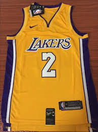 Men 2 Lonzo Ball Jersey Yellow Los Angeles Lakers Jersey Swingman Fanatics In 2020 Nba Jersey Cheap Nba Jerseys Baller Clothes