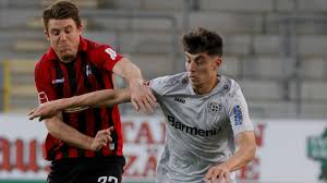 Mönchengladbach bayer 04 leverkusen tsg hoffenheim vfl wolfsburg sc freiburg eintracht frankfurt hertha bsc 1.fc union berlin fc schalke 04 fsv mainz 05 1. Kai Havertz Makes Bundesliga History As Bayer Leverkusen Beat Freiburg Football News India Tv