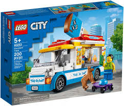 Lego City 60253 Pas Cher Le Camion Du Marchand De Glace Lego City Lego Idees Lego