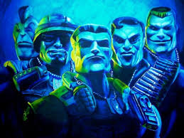 The vehicles that the commando elite construct, and that they used to attack and chase alan (gregory smith) and christie (kirsten dunst), and attack the fimple house. We Are The Commando Elite Everything Else Is Just A Toy Posts Facebook