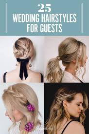 25 Easy Wedding Hairstyles For Guests That Ll Work For Every Dress Code Easy Wedding Guest Hairstyles Wedding Guest Hairstyles Hairdo For Wedding Guest