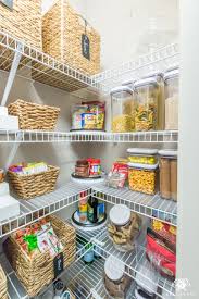 Jun 07, 2021 · the standard version of this closet kit includes shelves and hanging rods that add 12 feet of shelving space and 10 feet of hanging space to any closet. Nine Ideas To Organize A Small Pantry With Wire Shelving Kelley Nan