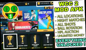 Unlimited coins, unlimited stars, unlock all tournaments, unlock all stadiums, unlock npl auction, . Wcc2 All Unlocked Mod Apk Download