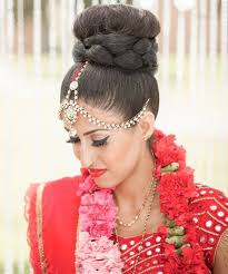 I use hair rollers to curl my hair, and you can either blow dry your hair, or leave it dry naturally. Indian Bridal Hairstyle Latest Dulhan Hairstyles For Wedding