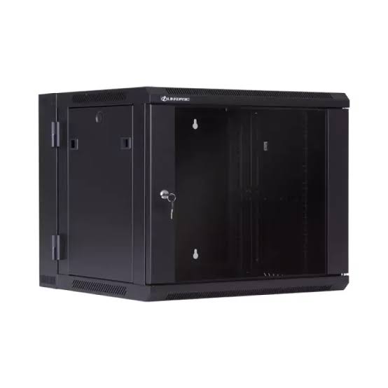  Gabinete 09 RMS 550mm de profundidad, abatible, color negro, marca Linkbasic