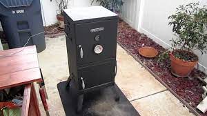 (sorry about the sound, didn't realize where the mic was on. Brinkmann Vertical Smoker Mods Youtube
