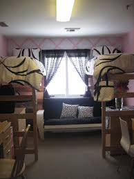 Dorm Rooms Individual Chairs Under Bed Tvs On Dressers Curtains For Privacy Cool Dorm Rooms White Dorm Room Dorm Room Decor