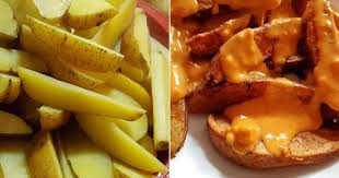 Resepi Kentang Cheesy Wedges Ala Kfc Paling Sedap Dan Mudah Di 2020 Kentang Makanan Kfc