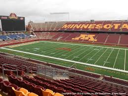 tcf bank stadium view from upper level 237 vivid seats