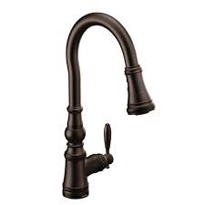 Moen align pulldown kitchen faucet: Moen S73004bg Brushed Gold Weymouth 1 5 Gpm Single Hole Pull Down Kitchen Faucet With Duralast Cartridge And Reflex Powerboost And Duralock Technologies Faucetdirect Com