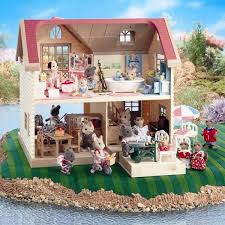 Sylvanian Doll Families Dollhouse Miniatures Pour Maison De Poupee Maison De Poupee Familles Sylvanian