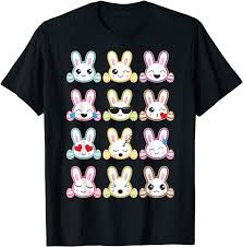 All you need is the funny bunny faces pdf, a dice, paper and a pencil. Amazon Com Easter Bunny Emoji Cute Easter Day Bunny Faces Eggs Shirt Clothing