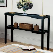 The k&b furniture c1299 47.5 in. Kyoto Narrow Console Table Wood Oka