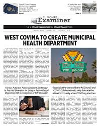 Check out our huntington park office: El Monte Examiner 3 1 2021 By Beacon Media News Issuu