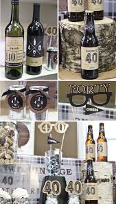 Turning 40 is one of those birthdays that feels paperlust offers a comprehensive selection of both feminine and masculine invites for 40th birthday party. Birthday Party Ideas For Men Cheers To 40 Years Milestone Celebration Big Dot Of Happiness 40th Birthday Decorations 40th Birthday Parties 40th Birthday Party Decorations