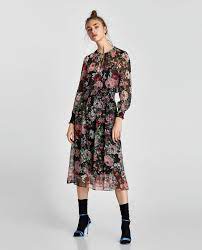Get the best deals on black zara floral dress and save up to 70% off at poshmark now! How To Wear Dresses During The Winter Winter Dress Outfits Midi Dress Winter Dresses