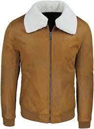 Un choix unique de manteau mouton homme disponible dans notre magasin. Evoga Manteau Veste Homme En Daim Chameau Veste Cuir De Mouton Avec Col En Fourrure Amazon Fr Vetements Et Accessoires