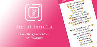 These dictionaries are the result of the work of many authors who worked very hard and finally offered their product free of charge on the internet thus making it easier to all of us … Stylish Instabio Cool Bio Quotes Ideas For Insta Latest Version Apk Download Com Dkapps94 Stylishinstabio Apk Free