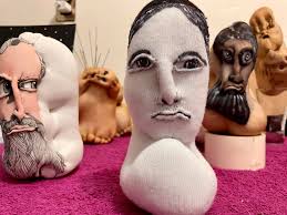 Athena made from a sock