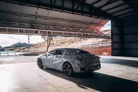 The vision eqs glides from destination to destination through the efforts of two electric motors, one at each axle, balanced by a battery integrated in the vehicle floor. Mercedes Reveals Teaser Photo Of Eqs Its Flagship Electric Sedan