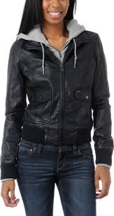 Obey Jealous Lover Black Grey Bomber Jacket Zumiez Faux Leather Bomber Jacket Grey Bomber Jacket Hooded Bomber Jacket