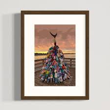 🌟NEW PRINT REVEAL! The buoy tree has quickly become one of the most iconic  landmarks in Wells. Sitting