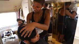 When we treat our clients to a brand new hair style, the client always leaves thinking that they wish they could get the same kind of results every day when they style their own hair. Genderqueer Hairstylist Provides A Safe Space For Lgbtq Youth In A Mobile Salon Los Angeles Times