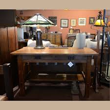 Work surface material is a key determinant of durability. Gustav Stickley 616 Library Table Dalton S American Decorative Arts