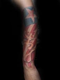 Getting the flag of puerto rico on your body shows admiration and great pride. 50 Puerto Rican Flag Tattoo Ideas For Men Puerto Rico Designs