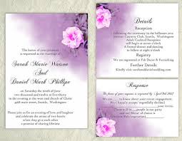 Diy Wedding Invitation Template Set Editable Word File Download Pr Marriage Invitation Templates Wedding Invitation Templates Diy Wedding Invitations Templates
