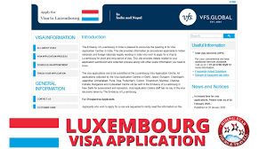 Exemption application procedure when no application form specified. Luxembourg Visa Application Form Application Guide And Requirements Current School News