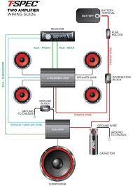 An example of this is shown below. 4 Channel Amp Wiring Schematic And Wiring Diagram Truck Audio System Car Audio Car Amplifier