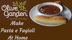 How to make pasta fagioli! Olive Garden Pasta E Fagioli Copycat Recipe Youtube