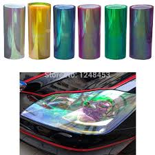 120 Cm 30 Cm Shiny Chameleon Auto Auto Styling Scheinwerfer Ruckleuchten Film How To Clean Headlights Light Film Car