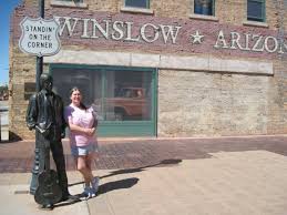 I Was Standin On A Corner In Winslow Arizona Such A Fun Site To See Winslow Arizona Arizona Best Sites