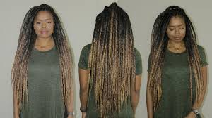 They also help the hair retain moisture, and don't put too much stress on the scalp. The Most Realistic Faux Dreads Super Light Quick Install Reusable Youtube