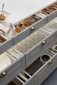 Goodbye Junk Drawers Hello Organization Ikea Sektion Interior Organizers Turn Chaotic Drawers And Hard To Rea Ikea Kitchen Kitchen Design Kitchen Renovation