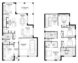 All other details are located at the floor plan, you request for the floor plan to get detailed information about this beautiful modern 6 bedroom house. Riviera 33 Double Level Floorplan By Kurmond Homes New Home Builders Sydney Nsw Double Storey House Plans House Plans Australia Two Story House Plans