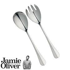 Vintage stainless steel salad servers. Foxas 2 Piece Salad Servers 304 Stainless Steel Salad Serving Spoon And Fork Salad Servers Home Kitchen Powderhousebend Com