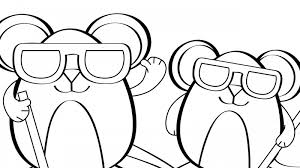 Our coloring pages require the free adobe acrobat reader. Three Blind Mice Coloring Page Mother Goose Club