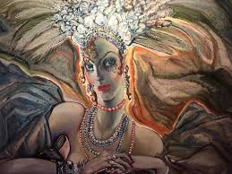 Gyula Batthyany Woman With Headdress Early 1930s Hungary Source Graphic Artist Artist Art